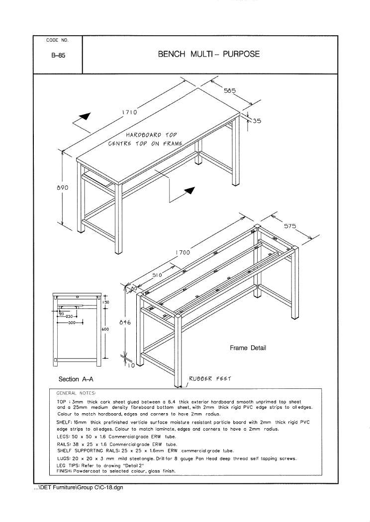 Bench, Multi-Purpose