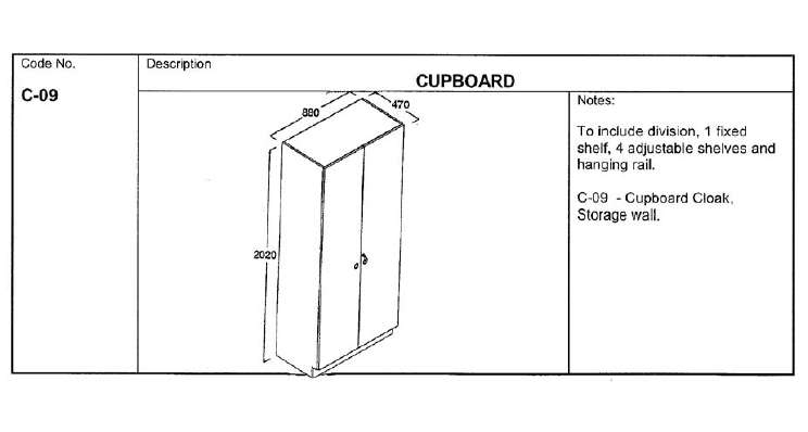 Cupboard, Cloak, Storage Wall