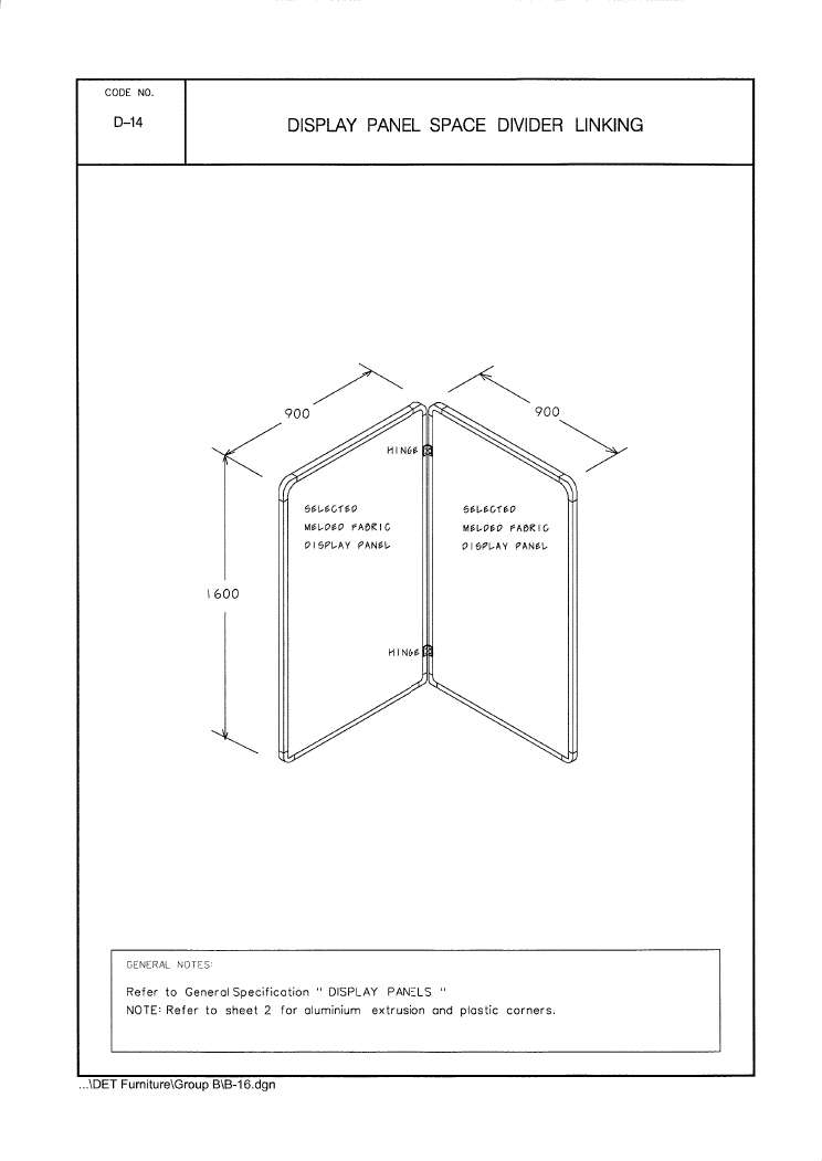 Display Panel, Space Divider, Linking