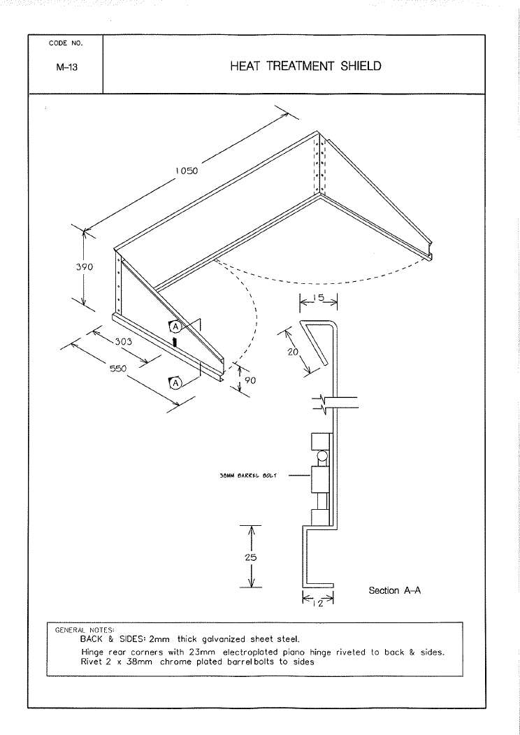 Shield, Heat Treatment