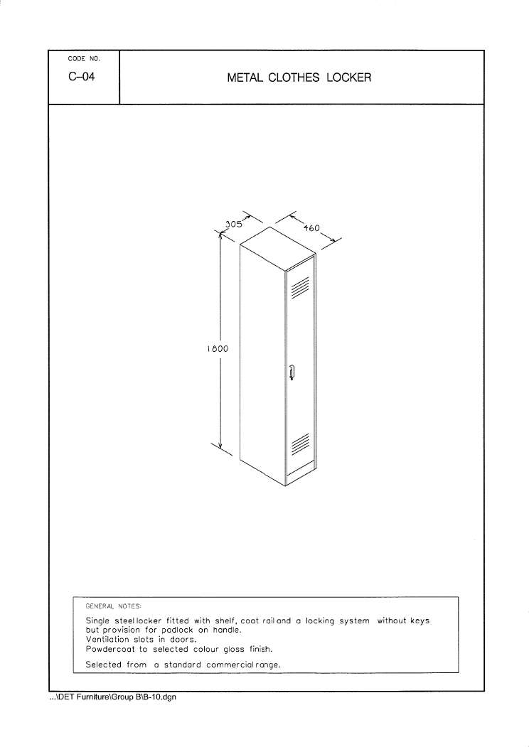 Cupboard, Clothes Locker